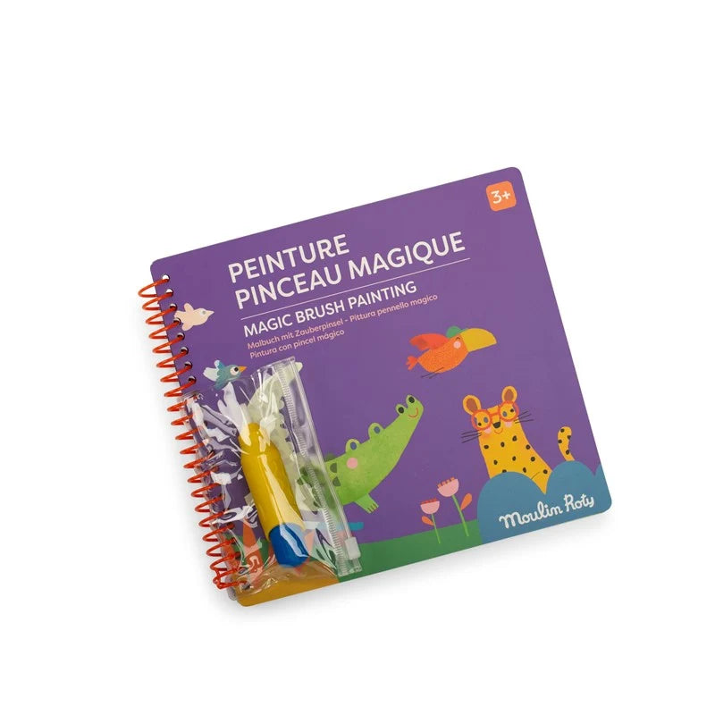 Pintura con pincel mágico – Les Toupitis – Moulin Roty