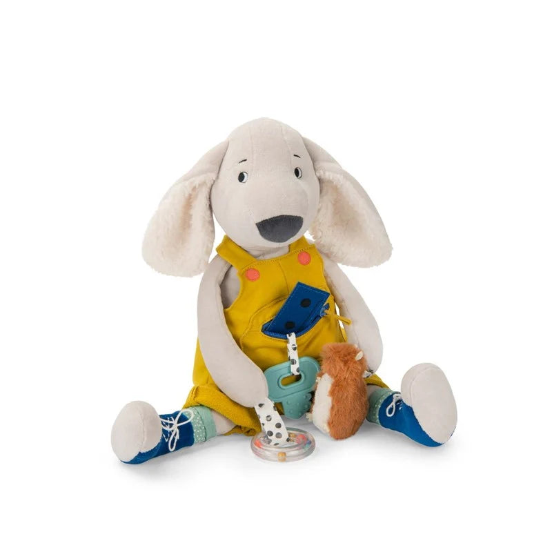 Gran perro Pilou de actividades – Puce & Pilou – Moulin Roty