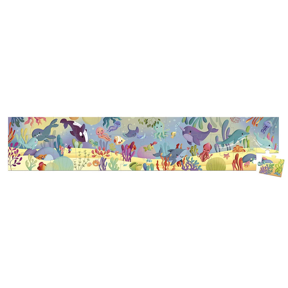 Puzzle Animales Marinos – 36 piezas – Janod