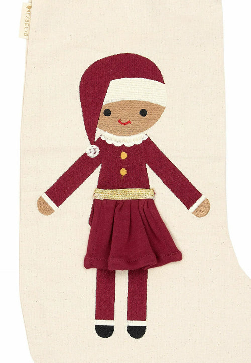 Calcetín de Navidad Mamá Noel – Fabelab