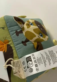 Cubo sensorial de tela Safari – Fabelab