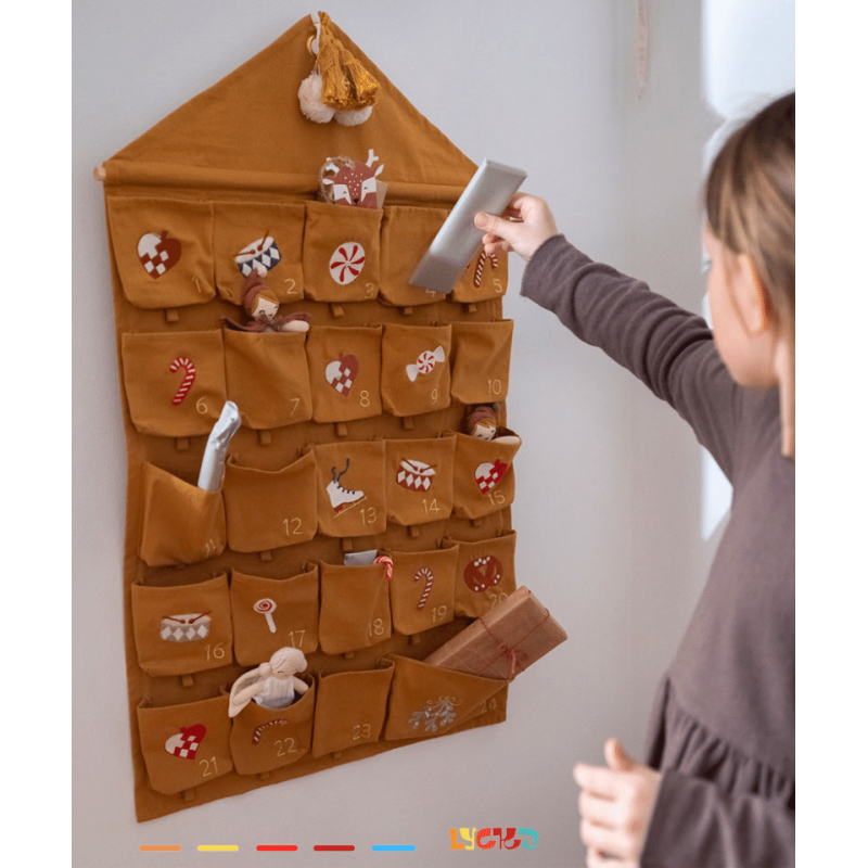 Calendario de Adviento bordado Nostalgia – Fabelab