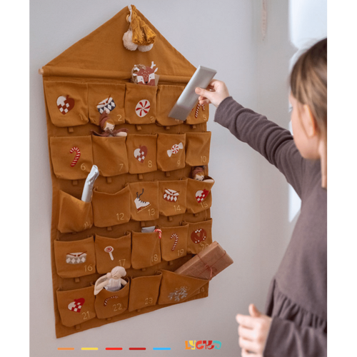 Calendario de Adviento bordado Nostalgia – Fabelab