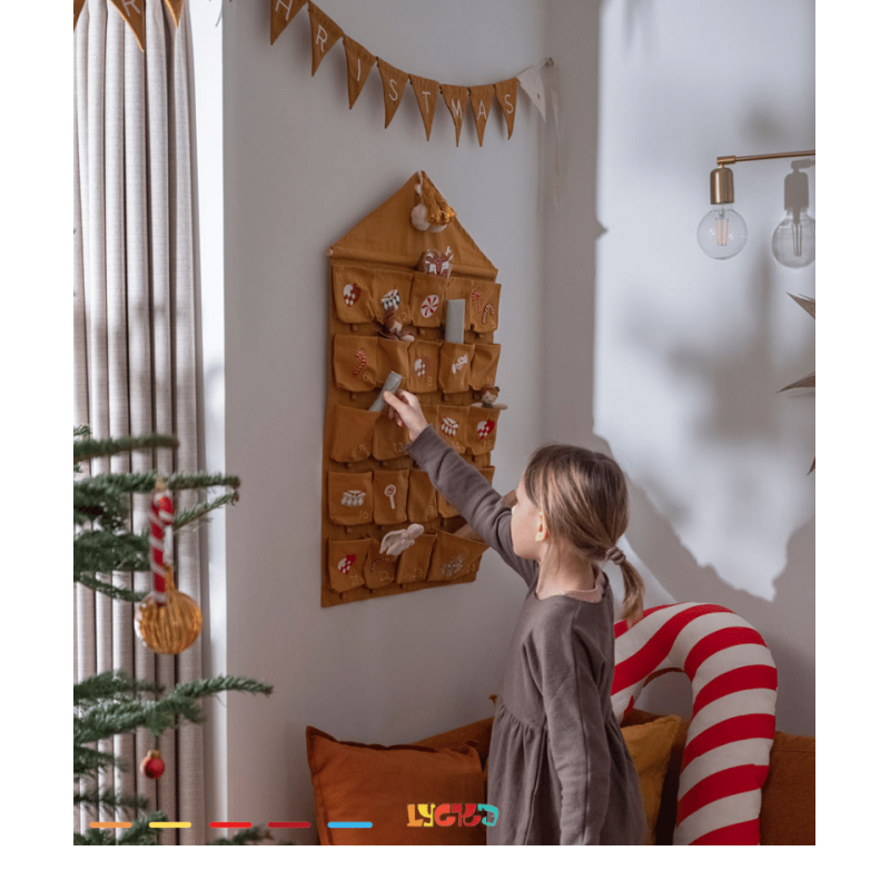 Calendario de Adviento bordado Nostalgia – Fabelab