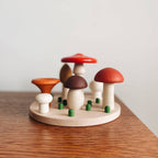 Encajable de setas de madera – BAJO