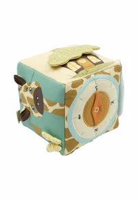 Cubo sensorial de tela Safari – Fabelab