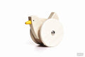 Gallina tentetieso de madera con ruedas – BAJO