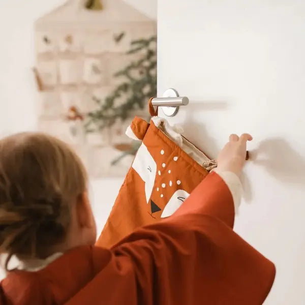 Calcetín de Navidad Ciervo – Fabelab