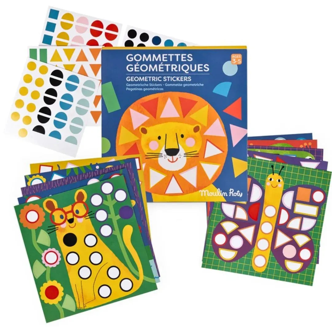Gomets geométricas – Les Toupitis – Moulin Roty