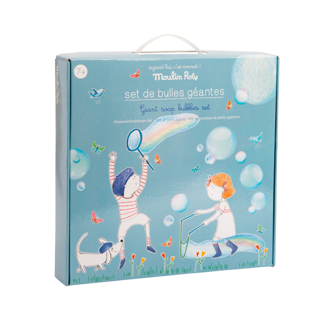 Kit de pompas de jabón gigantes Moulin Roty 713360 – caja