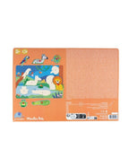 Puzzle sonoro de animales de madera – Les Toupitis – Moulin Roty