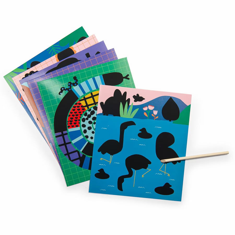 Tarjetas rasca-rasca – Les Toupitis – Moulin Roty